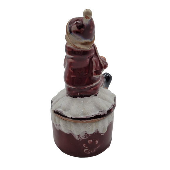 Kirklands‎ Potters Garden Snowman Candlebox - Picture 2 of 14